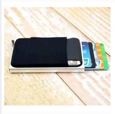 Picture of Aluminum Card Holder - Anti-Theft Wallet Wallet Credit Card Wallet