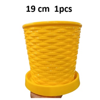Picture of 7.5 inch Cane Planter With tray  1 pcs