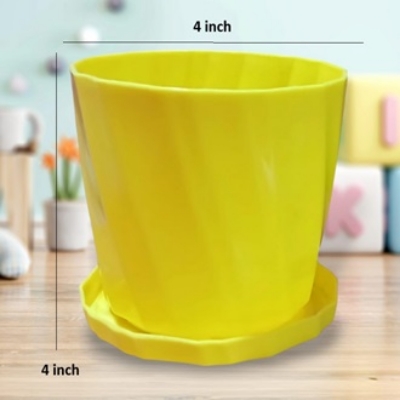 Picture of Camellia Planter virgin 4 inch with tray 5 pcs