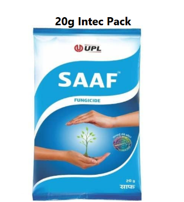 Picture of UPL SAAF India (Carbendazim 12% + Mancozeb 63% WP) Fungicide 20gm
