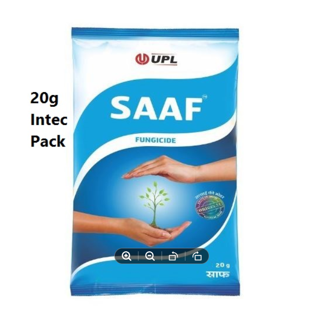 Picture of UPL SAAF India (Carbendazim 12% + Mancozeb 63% WP) Fungicide 20gm