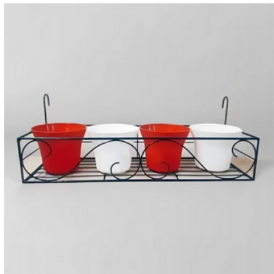 Picture of Grill Rack Hanging Planter Pot 26x8x5 inches -1 Pcs