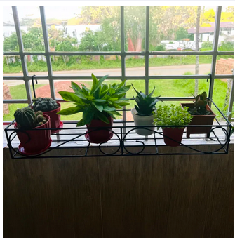 Picture of Grill Rack Hanging Planter Pot 26x8x5 inches -1 Pcs