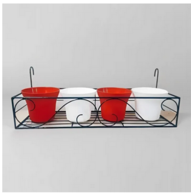 Picture of Grill Rack Hanging Planter Pot 26x8x5 inches -1 Pcs