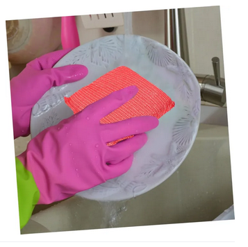 Picture of Dish Sponges 4 Pcs Kitchen Cleaning