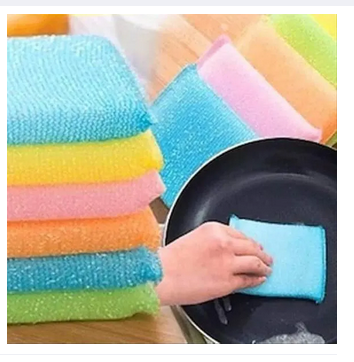 Picture of Dish Sponges 4 Pcs Kitchen Cleaning