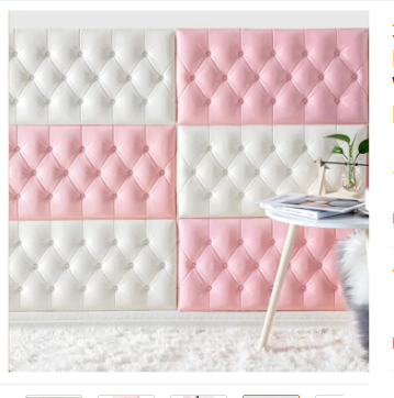 Picture of 3D Brick Wallpaper,3d Wallpaper For Bedroom, Padded Wall Panels Self Adhesive, Upholstered Wall Panels, Removable Peal and Stick PE Foam Wall Sticker