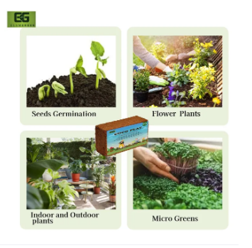 Picture of Coco Peat Block 500gm Compressed Coco Peat Block