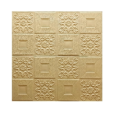 Picture of 3D Pattern Wallpaper for Walls | Soft PE Foam | Self Adhesive | Bedroom, Kitchen, Dining Room, Lobby, Office, Cafe (70 x 70 CM Approx 5.29)