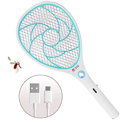 Picture of LED Mosquito Killer Bat - Sky Blue