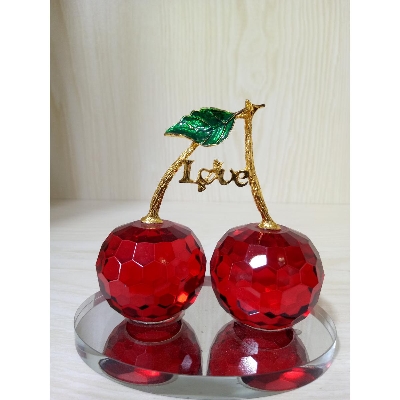 Picture of Crystal cherry car perfume seat car car interior jewelry accessories creative female de-odor