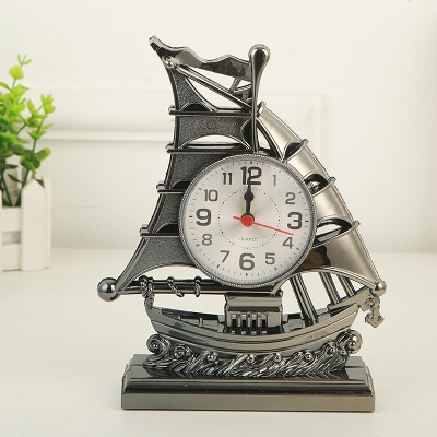 Picture of Ship Table Clock Showpiece