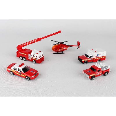 Picture of Die cast METAL CAR set for kids Vehicle Gift Pack 5-Pieces - Car Toy