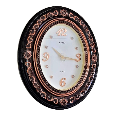 Picture of Traditional, Decorative, Hand Painted ModernWall Clock Fancy Ethnic Luxury Handmade Decoration