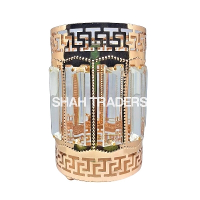 Picture of Crystal Organizer  Makeup Brush Holder Cosmetics Tools Organizer Container Pen Pencil Holder Storage Candle Holder