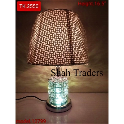 Picture of Modern Style Crystal Table Lamp Decorative Table Lamp for Living Room Bedroom Lamp