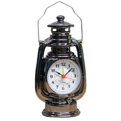 Picture of Creative Household Items - Vintage Retro Style Kerosene Lamp Alarm Clock - Combine Nostalgia and Functionality in Your Home