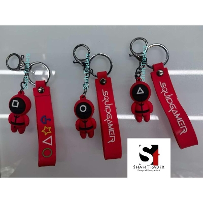 Picture of New products doll pendant 3D acrylic keychain accessories squid game keychain