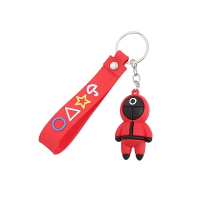 Picture of New Product Puppet Pendant - 3D Acrylic Kitchen Accessories - Squid Game Keychain - Unique and Trendy Keychain - Perfect for Squid Game Fans