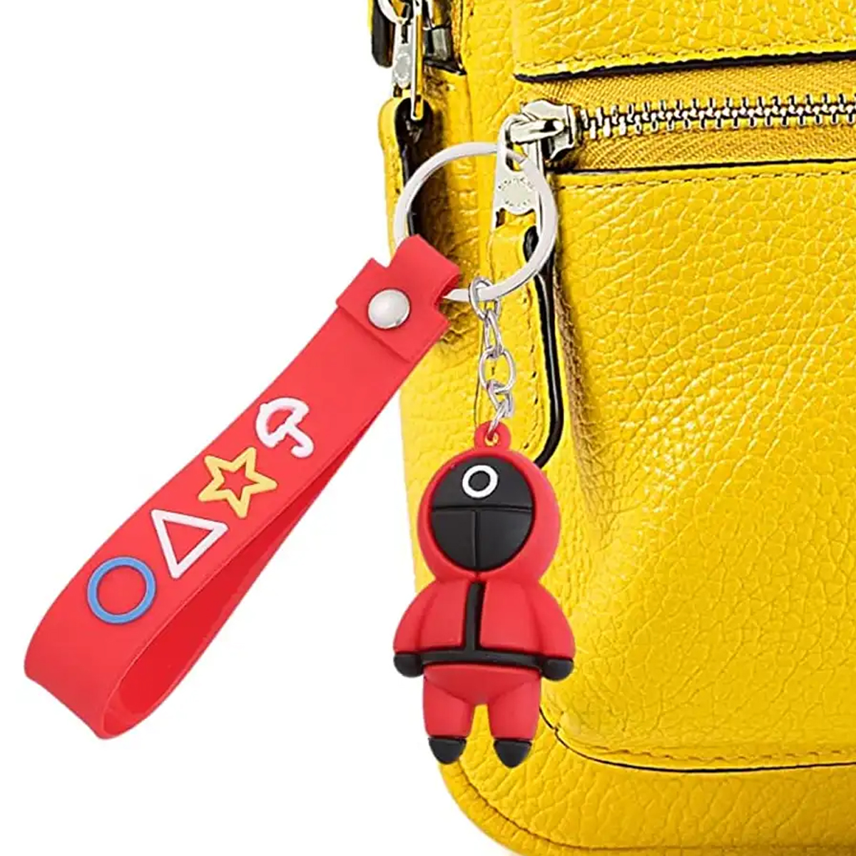 Picture of New Product Puppet Pendant - 3D Acrylic Kitchen Accessories - Squid Game Keychain - Unique and Trendy Keychain - Perfect for Squid Game Fans