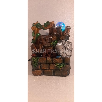 Picture of Microfiber Water Fountain (20 x 16 x 12 cm, Multicolour)