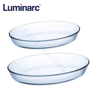Picture of Luminarc Multi-one 2pc Small Oval Serving Dish Set N2370 3.8L/1.5L