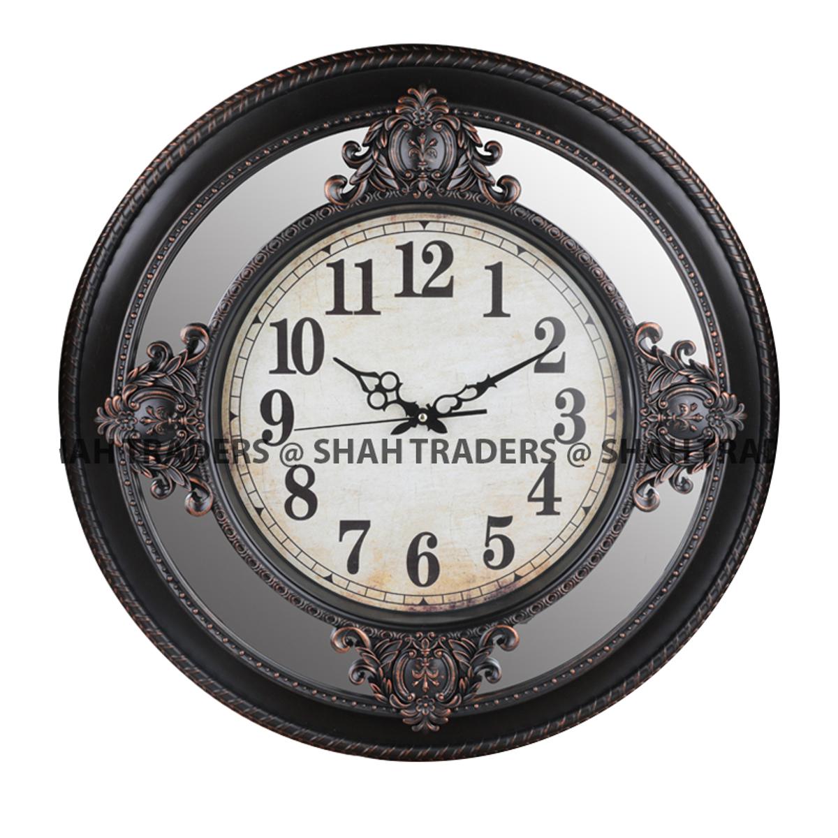 Picture of Decorative wall clock (with a mirror element), L63 W6 H63 cm