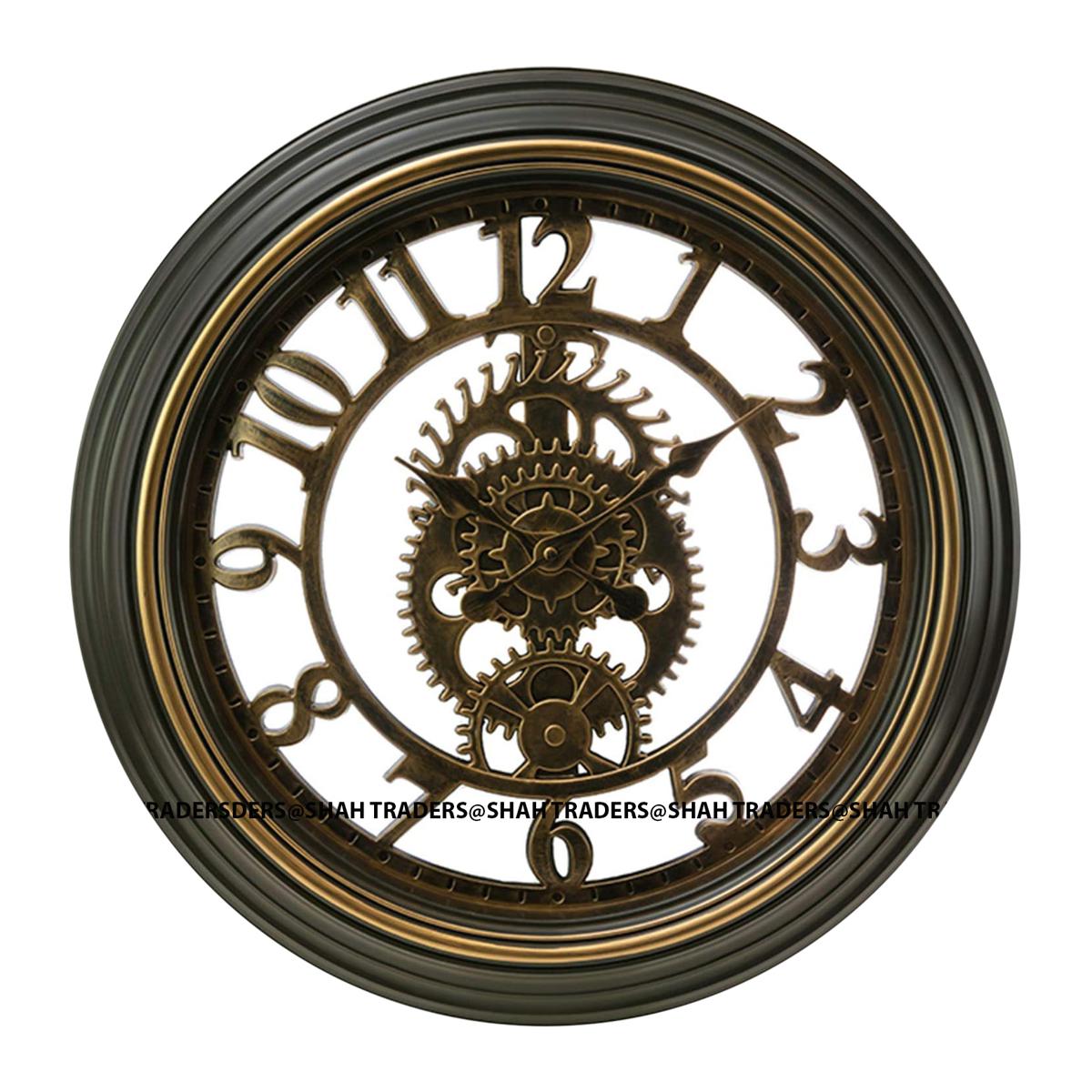Picture of Grace Decorative Round wall-clocks, Bronze