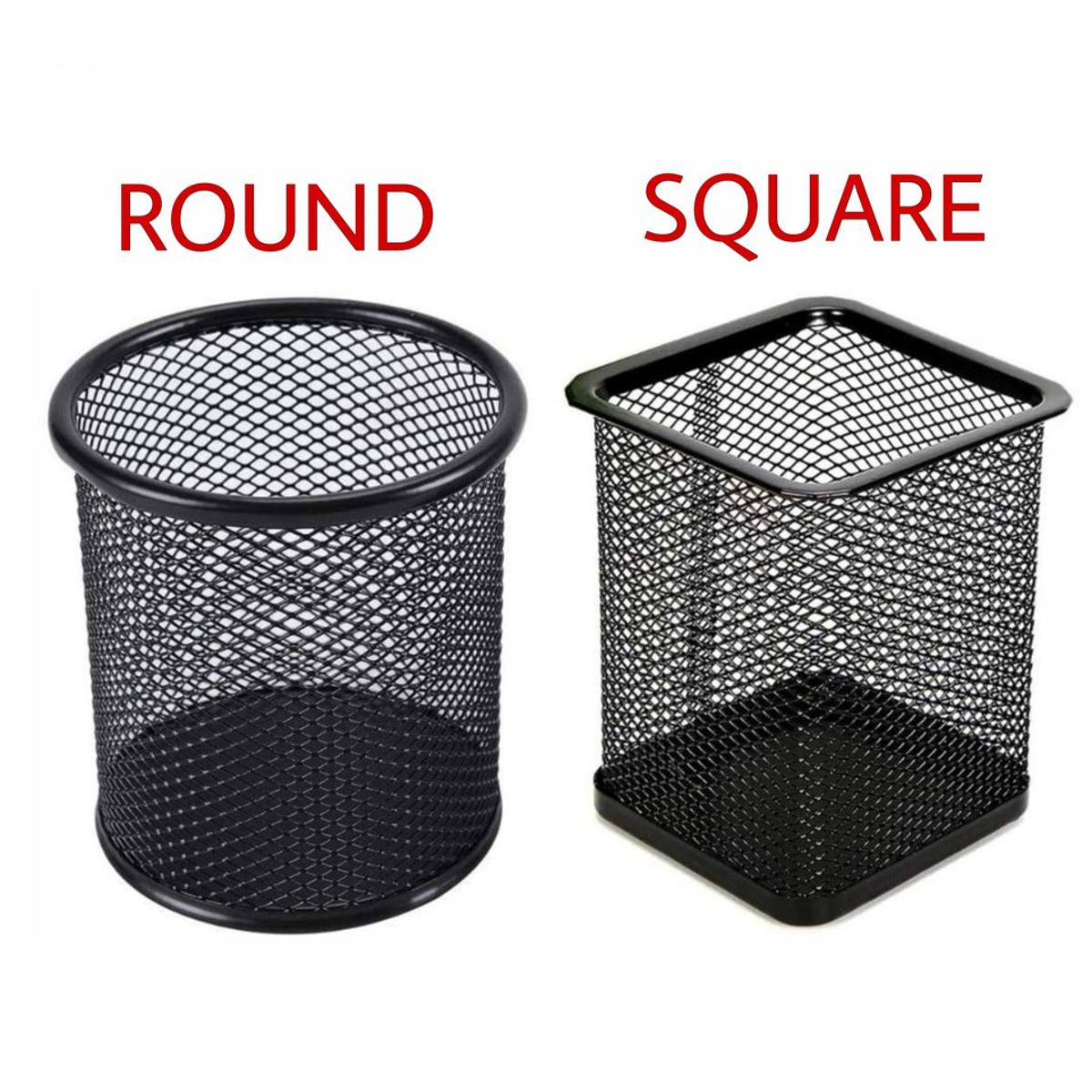 Picture of Wire Mesh Pen Holder/Metal Mesh Pen Holder Round/Square