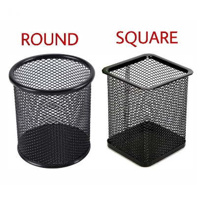 Picture of Wire Mesh Pen Holder/Metal Mesh Pen Holder Round/Square