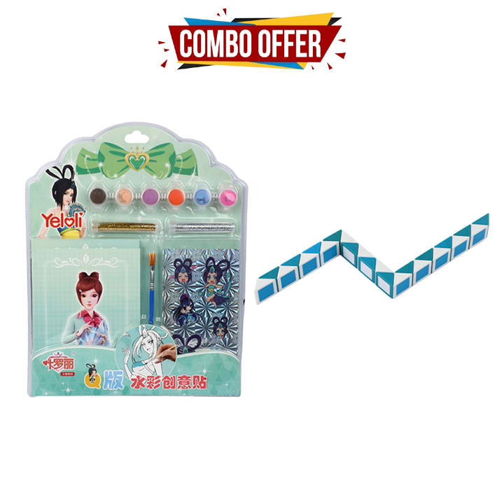 Buy  Fun Color & Glitter Duo Coloring Set & Fun Jiggly Scale