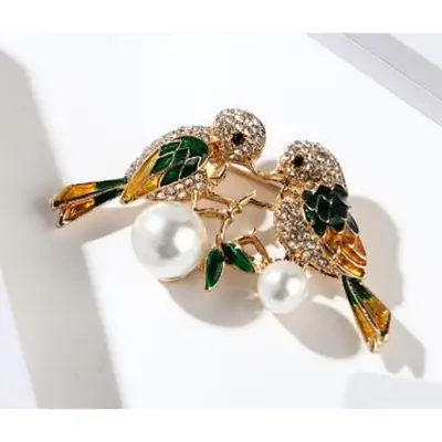 Buy Metal Bird Brooch Hijab Safety Pin For Girls And Women-10 color   Best in Bangladesh