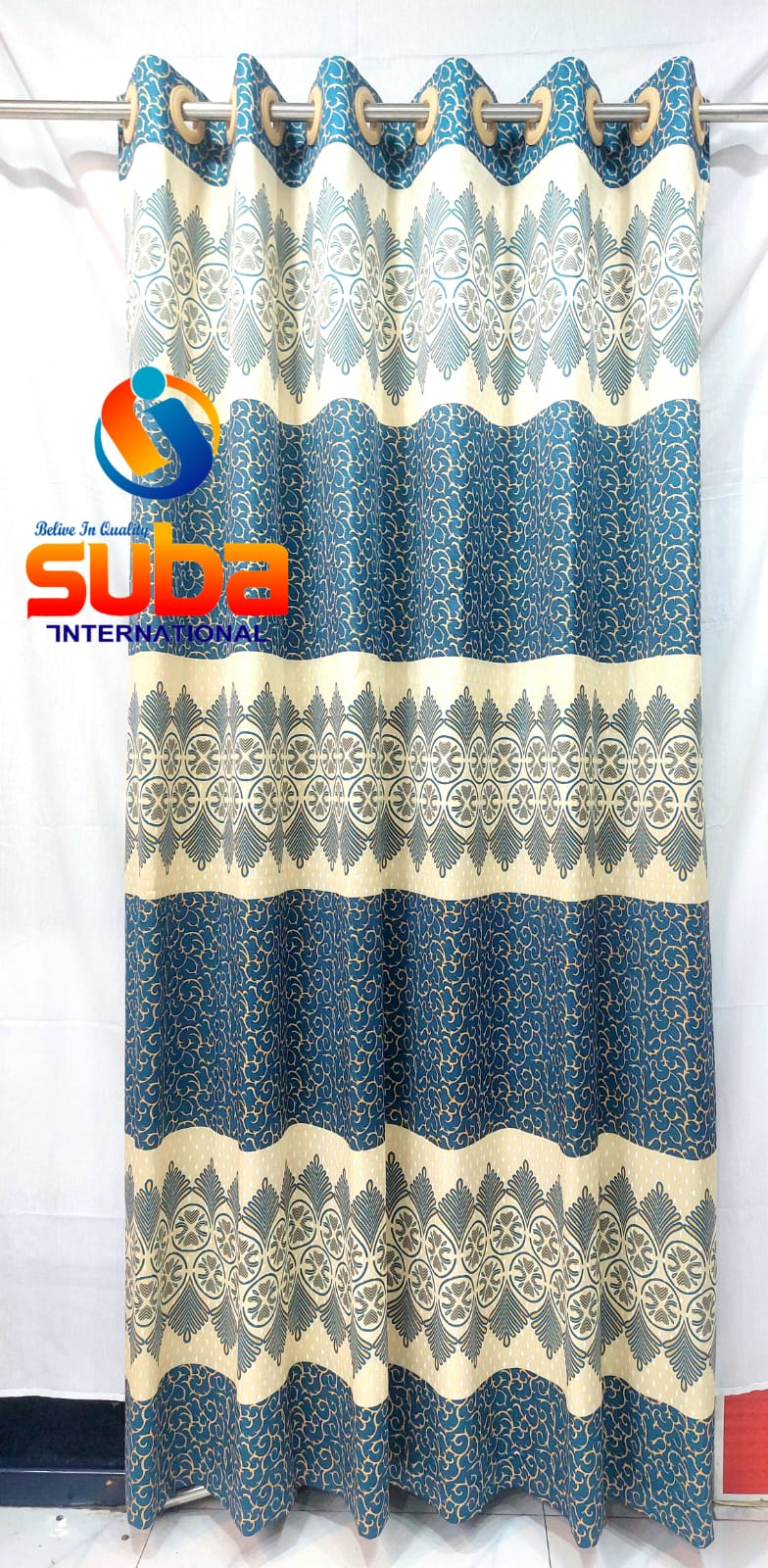 Picture of Premium Quality Home tex synthetic Curtain, (4-5-6 khuci) Porda, parda for Home Decoration Door and window From Suba International