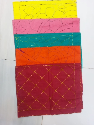 Picture of 5 pcs Nakshi Katha for baby, Sewed, Woven by hand (Medium size) From Suba Inernational