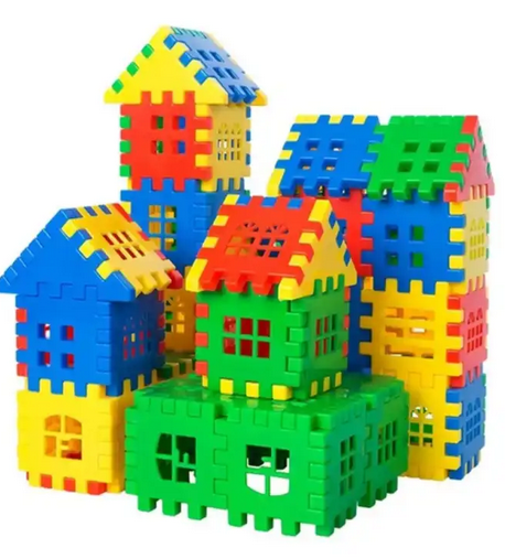 Buy block-set-toy-for-kids-multicolor-educational-building at Best Price in Bangladesh