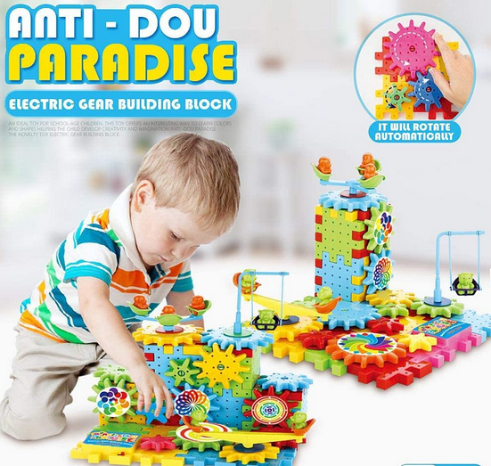Buy anti-dou-paradise-101-pcs-electric-gear-building-blocks  at Best Price in Bangladesh