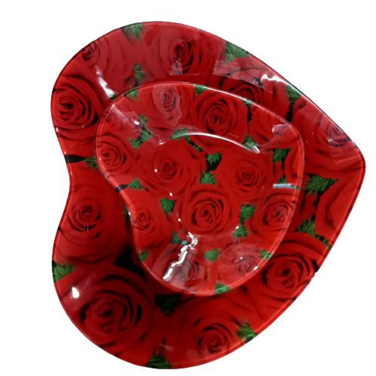 Picture of China Printed Glass Serving Bowl 7PCS. For especially Firni, Desert, Snacks, Sweet etc.