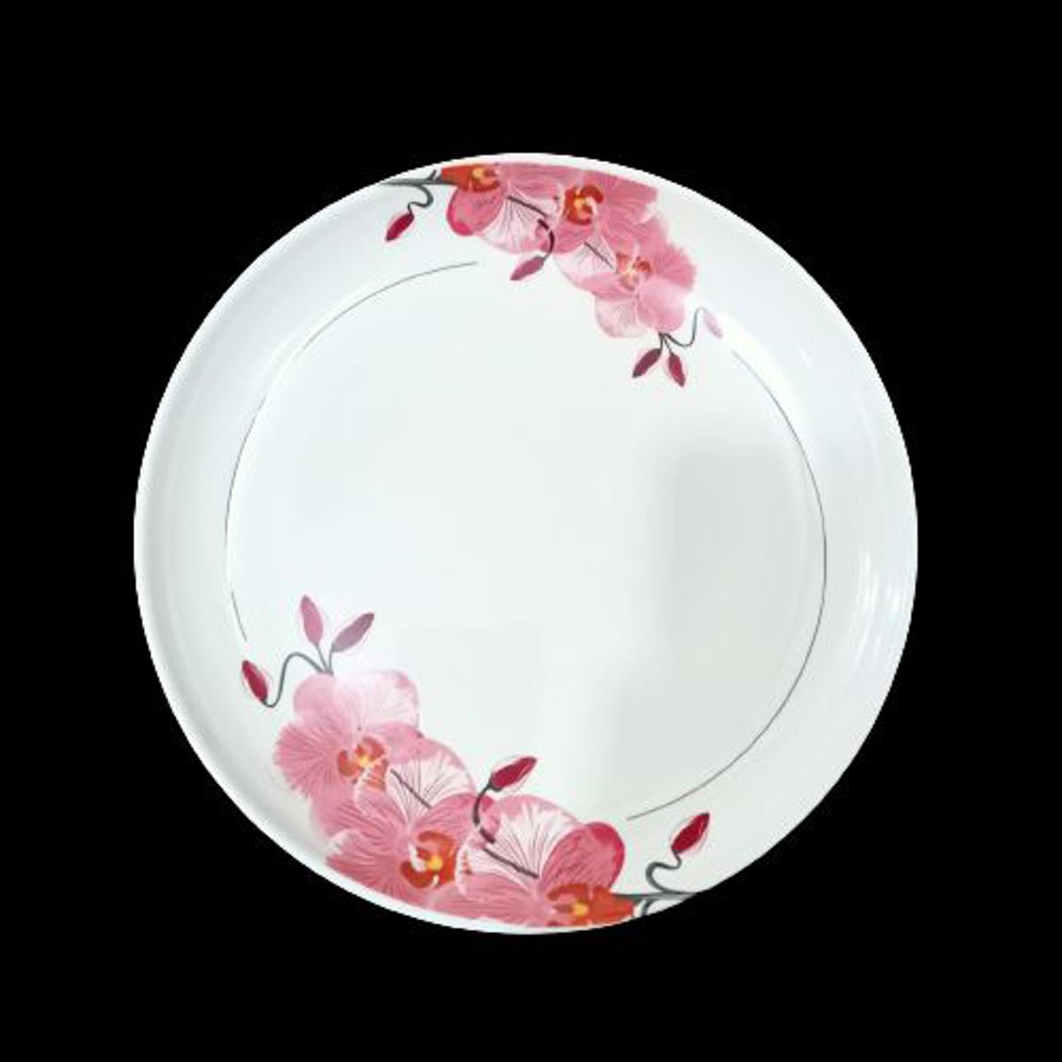 Picture of 10"coup plate sharif melamine (Boggi plate) 6Pcs of set.