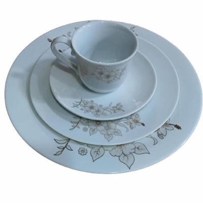 Picture of 37 PCS Dinner Set (Paragon Ceramic) Export Quality Tableware set.