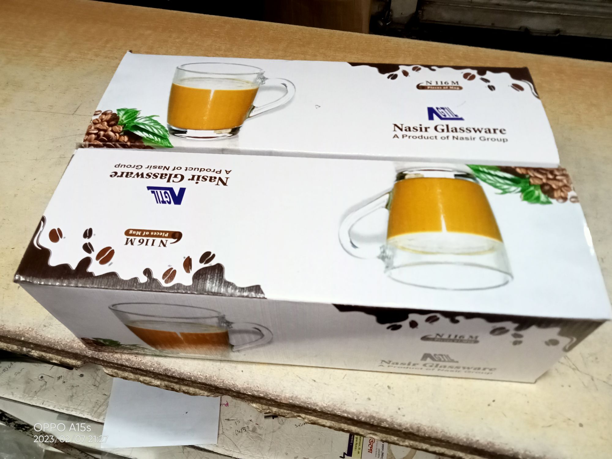 Picture of Tea/Coffee cup Glass (kach) 1PC coffee mug