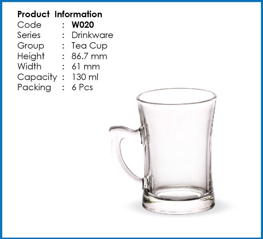 Picture of Tea cup set glasses set of 6 pcs. Traditional Cup set.