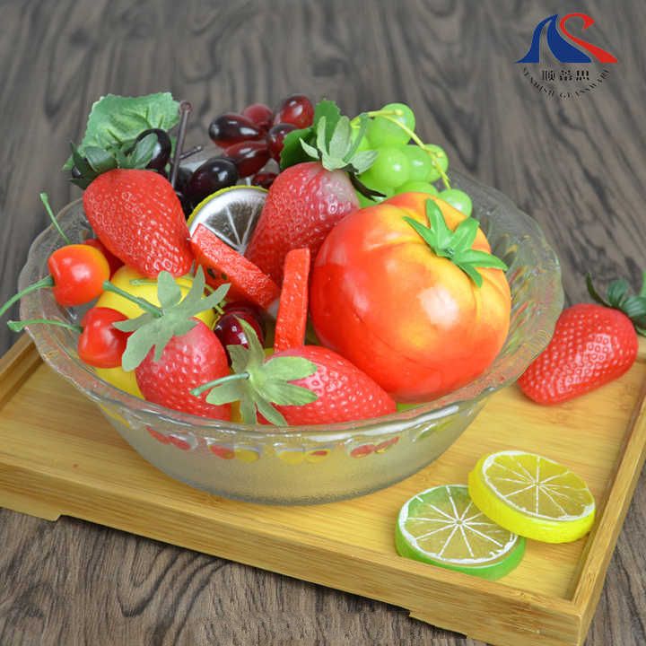 Picture of Highly Vital - Superb Quality - glass salad fruit bowl apple bowl with frosted ri - Kitchen & Dining - Express Yourelf - Excellent
