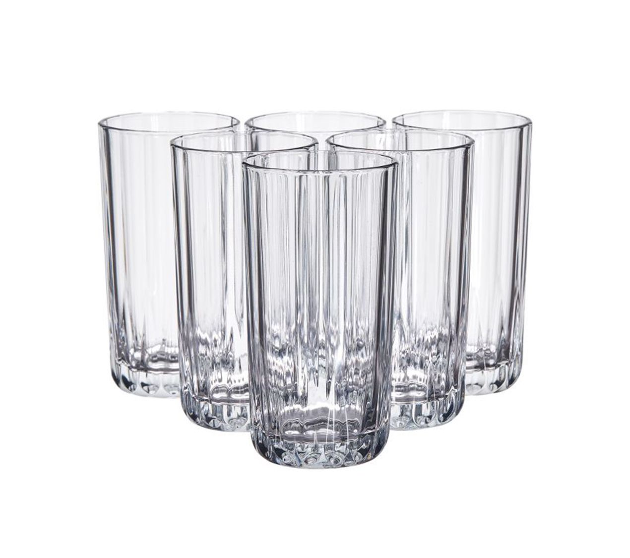 Picture of Antalya Glass Water/Juice Tumbler - Transparent Tumbler For Serving Beverages - Set Of 6 Pieces 305Ml Each
