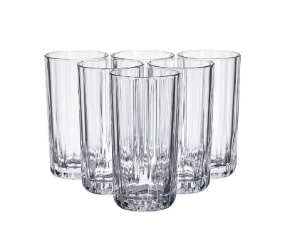 Picture of Antalya Glass Water/Juice Tumbler - Transparent Tumbler For Serving Beverages - Set Of 6 Pieces 305Ml Each