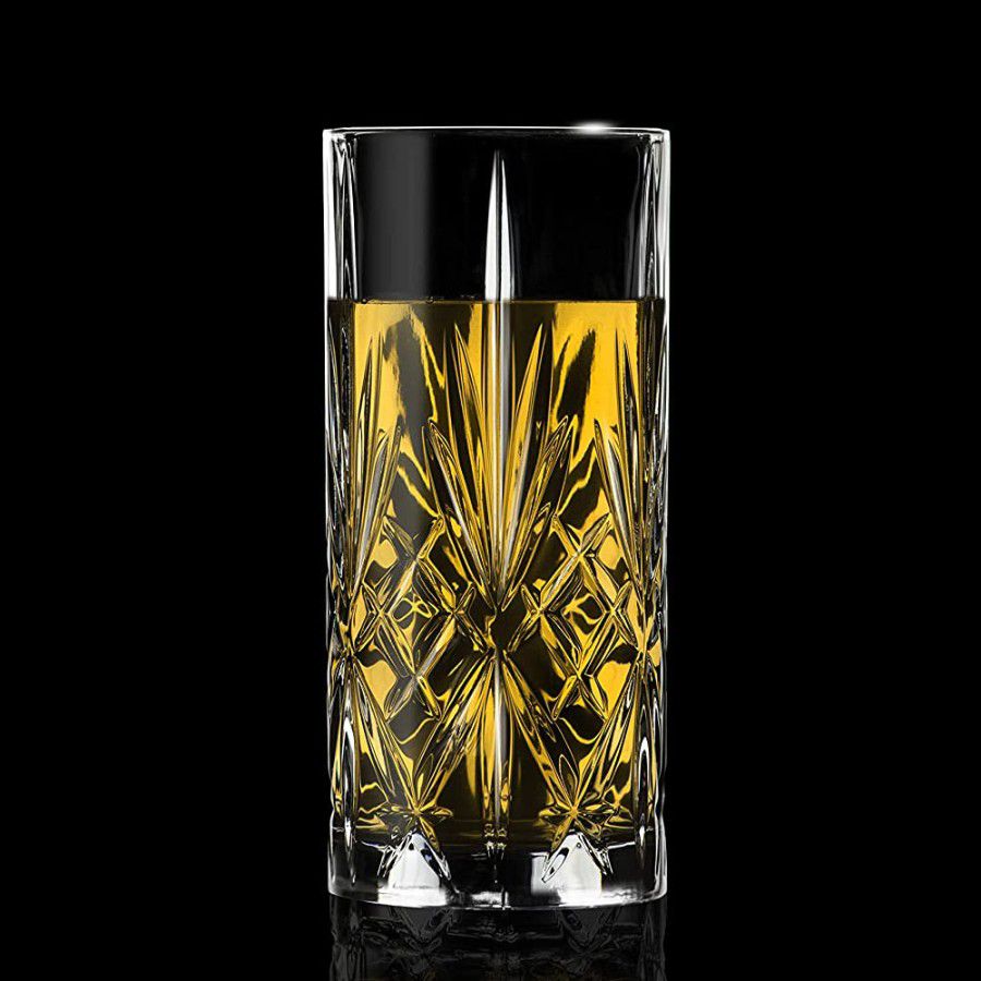 Picture of Crystal Glass Drinkware Set (Highball Cocktail Tumbler (340ml) - 6 Piece)