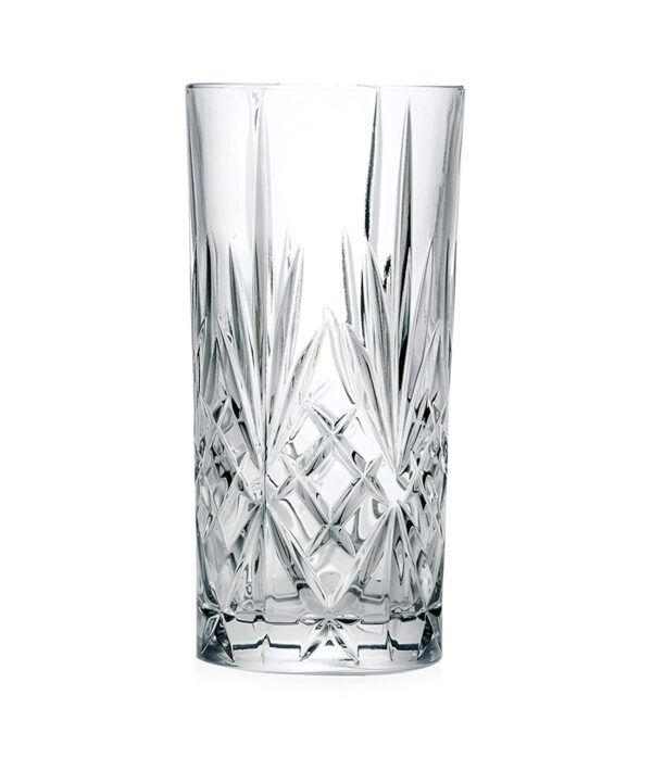 Picture of Crystal Glass Drinkware Set (Highball Cocktail Tumbler (340ml) - 6 Piece)