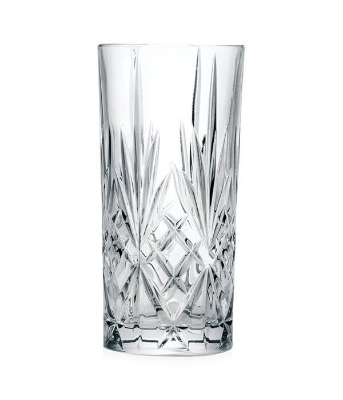 Picture of Crystal Glass Drinkware Set (Highball Cocktail Tumbler (340ml) - 6 Piece)