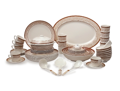 Picture of Newfangled - Superb Quality - Italiano মেলামাইন মেরিগোল্ড ডিনার সেট- 60 পিস। - dinner set - Kitchen & Dining - Express Yourelf