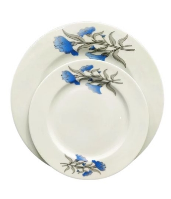 Picture of Newfangled - নীল ফুল 32 পিস সিরামিক ডিনার সেট। টেবিলওয়্যার সেট - dinner set - Kitchen & Dining - Modern and Trendy- Vibes