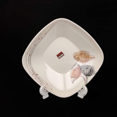 Picture of Melamine 5" Square Firni Bowl (6 Pcs) - Diamond Melamineware